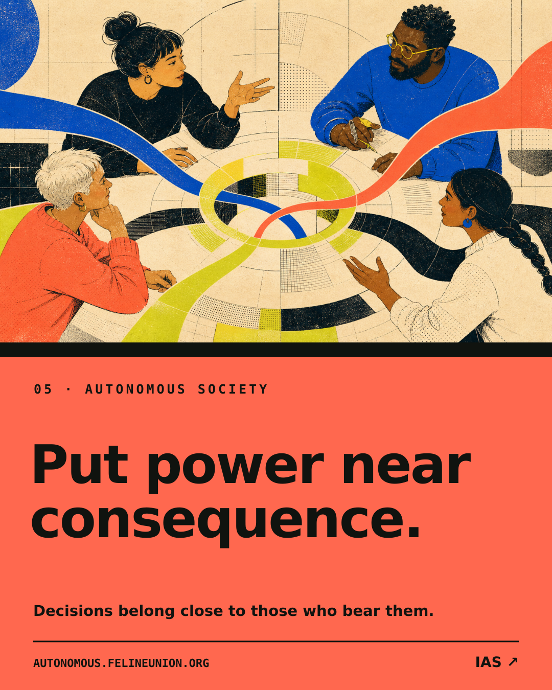 Put power near consequence share card