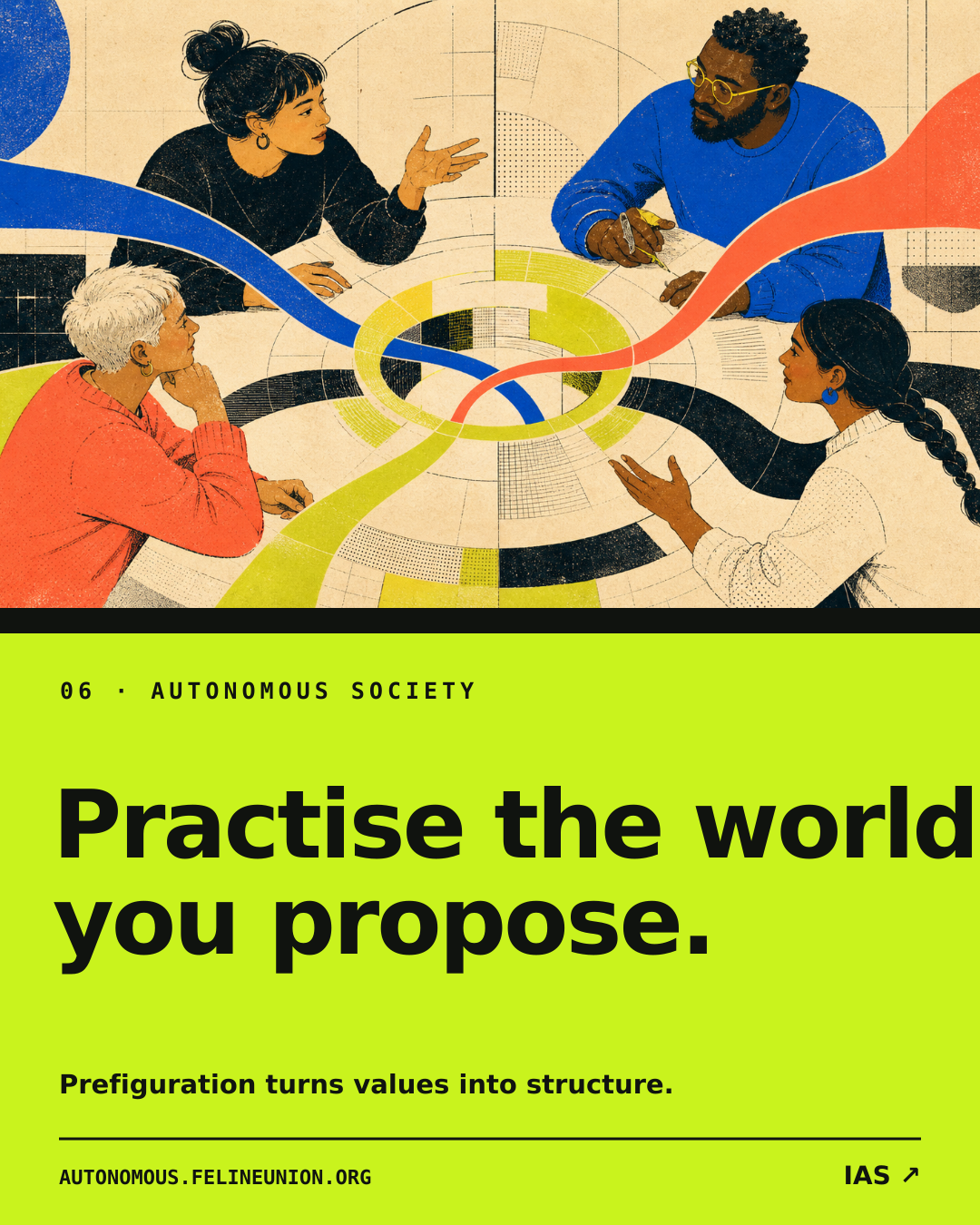 Practise the world you propose share card